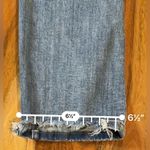 Risen Distressed Straight Leg Jeans Size 26 Photo 8