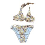Cupshe  Ditsy Floral Heart Ring bikini set with a halter top S Photo 2