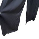 Hollister  Smocked Long Sleeve Jumpsuit Solid Black Women’s Size Medium Photo 2