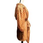 4si3nna Alora Shimmer Polka Dot Minidress In Gold and Black size S NWOT Photo 6