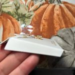 NWT Cubic Zirconiaia 18K Gold over sterling silver necklace and earrings set Photo 2