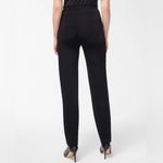 Chico's Chico’s Travelers Collection Black Slim Ankle Pants Size 8 Medium (Chico’s 1) Photo 2