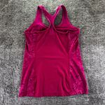 Nike  Dri-Fit Tank With Built In Bra Sz M Pink Logo Photo 7