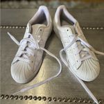 Adidas  Superstar White Sneaker Size 6 Photo 2