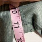 Aerie Offline Cropped Leggings Womens Green Activewear Stretch Ribbed Size Small Photo 4