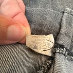 Vintage Y2K Avenue Montaigne Denim Gray Distressed Stretchy Skirt Size 12 Photo 4