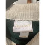 Green heart cottage core granny sweatshirt vintage peri Goff Large women’s Photo 3