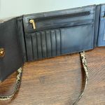 Faux snake skin crossbody NWOT Black Photo 6
