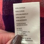 We The Free Free People  So Long Summer Plaid Button Up Flannel Top Photo 6