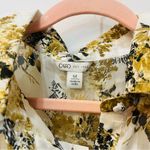 Cato NWT  fashions zebra dress white floral yellow baby doll dress size M… Photo 2