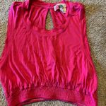 Free People  Beach Morningside Crop Tank Top Bright Pink Photo 4