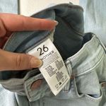 MOTHER The Swooner Crop in Swimming Lessons Blue Size 26 Photo 6