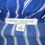 Striped Blue and White Romper Photo 2