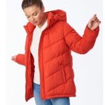 Bernardo Love Full Circle Hooded Puffer Jacket Sustainable Water Resistant Sz M Photo 0