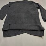 J Jill Women's Gray Long Cardigan Sweater Pinned XS with Pockets Photo 8