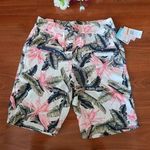 Per Se  Linen Bermuda Shorts Size Small Photo 0