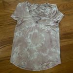 American Eagle  lace up top size M Photo 0