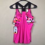 ZeroXposur NWT Women’s Athletic UPF 30+ Camouflage Sports Bra Pink Tank Top Photo 6