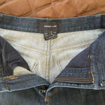 Derek Lam  wide flare leg dark denim jeans Photo 10