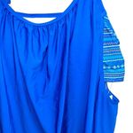 Bloomchic Blue Tankini Adjustable Straps Swim Top Size 18/20 Photo 1