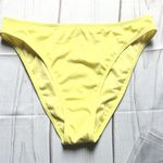 Xhilaration Juniors' Ribbed Cheeky High Leg Mid Waist Bikini Bottom XL 12-14 NWT Photo 3