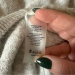 Vince Camuto Extended Shoulder Colorblock Sweater. Lrg. Silver Hthr/Latte Hthr. Photo 7