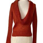 Esprit  Y2k cowl neck shimmer sweater Photo 0