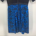 Plenty Tracy Reese Medallion Contrast Frock Dress Size 4 New Blue Photo 6