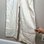 Who What Wear  Beige Linen Jumpsuit Size XS Photo 7