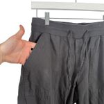 Pact  Canopy Grey Cotton Linen Blend Jogger Pants Casual Travel Womens Size Small Photo 1
