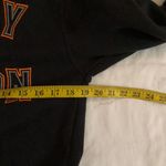 Port Authority Custom One of a kind Harley Davidson black orange baggy fit hoodie sweatshirt long sleeve biker motorcycle Photo 5