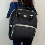 Maydolly Baby Girl or Boy Waterproof Travel Diaper Backpack Bag Black Photo 2