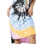 Electric & Rose posey vibe sleeveless dress NWT color: Rosa Golden Serene $128 M Blue Size M Photo 0