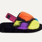 UGG Fluff Yeah Party Spots Slippers size 10 NWT Photo 10