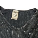 Vocal | Grey Tunic Top with Faith Cross & Wings, Sz S Photo 11