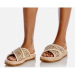 Tory Burch NWOT T Monogram Crisscross Espadrilles – Women’s Size 8 Photo 1