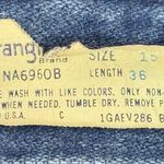Wrangler Bareback Jeans Vintage Size 15 Acid Wash Western Rodeo 80s Punchy Photo 3