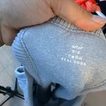 Aerie  Superchill Gray Ribbed Seamless High Neck Bra Top Photo 4