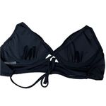 Shade & Shore  Womens Black Cut Out Strappy Bikini Top 34C Beach Boho Modest Swim Photo 5