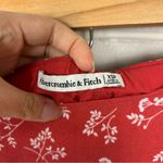 Abercrombie & Fitch  Red Floral Midi Skirt Size XSP Photo 6