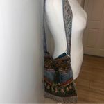 Handmade Gorgeous Boho Beaded Denim Purse with Floral Guitar Strap Festival Core Photo 11