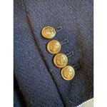 Thom Browne + Target Blazer Womens 2XL Wool Gold Button Nautical Trim Stripe Blue Size undefined Photo 6