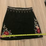 THML  Black Embroidered Mini Skirt! Photo 8