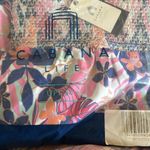 Cabana Life Floral Tropical Print Pink White Blue Off Shoulder Dress XL Photo 2