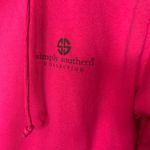 Simply Southern  Hot Pink Hoodie Sweatshirt Sz Small Photo 3