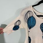 Anthropologie Field & Flowers Hot Air Ballons Asymmetrical Hem Blouse Size S Photo 5