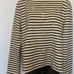 Betsey Johnson Performance Lightening Bolt Stripped Shirt Photo 0