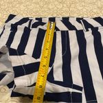 a.n.a  Twill Short Women’s Blue and White Striped Shorts Size 2 Photo 7
