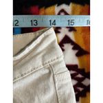 Indigo Rein Indigo - Rein Tan Curvy Crop Raw Hem Button Fly Denim Jeans Size 11 Mid Rise Photo 7