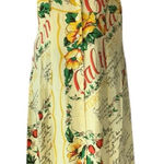 Urban Outfitters NWOT  Floral Yellow Newspaper Print Shirt Dress Photo 0